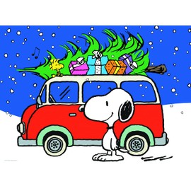 Ceaco - Peanuts - Peace and Presents - Holiday - 100 Piece Jigsaw Puzzle