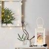 Memorial Lantern Sympathy Gift with Flickering LED Candle - Thoughtful