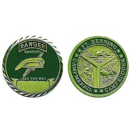 ARMY RANGER CAMP RUDDER MERRILL FT BENNING CHALLENGE COIN