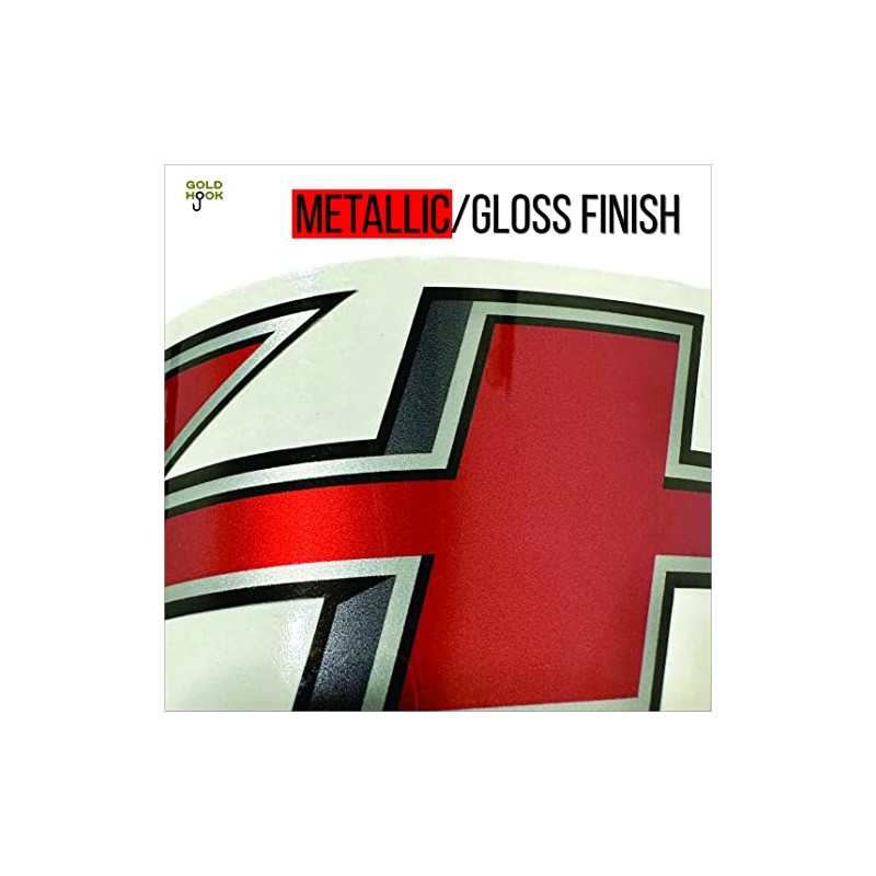 GOLD HOOK Premium Series 4x4 Bedside Replacement Decals for Chevy