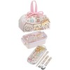 Skater KB7-A Children's Lunch Bag, Drawstring Bag, Sumikko Gurashi, Candy