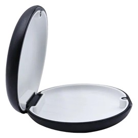 Retainer Box Aligner Case,Plastic Retainer Case,Retainer Case,Aligner and Retainer Case With Magnetic Suction,Black Orthodontic Box Premium Retainer Box for Braces Mouthguards(Black-9 * 9 * 2.5CM)