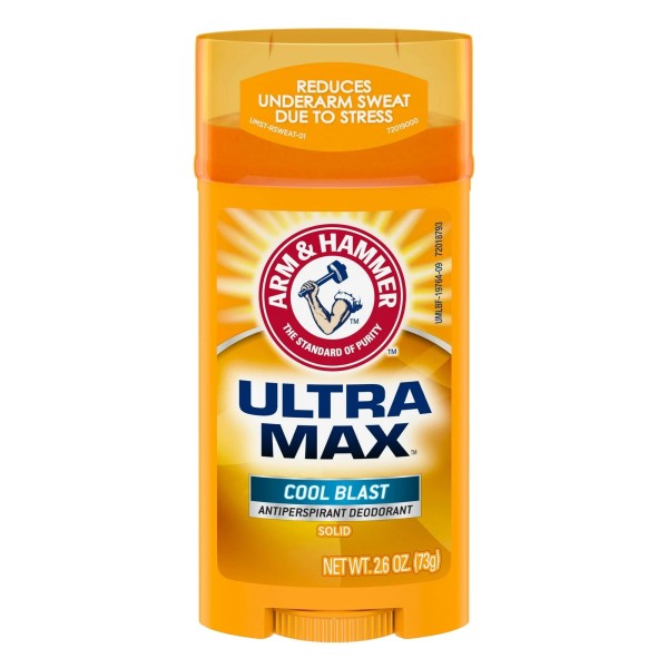 Arm & Hammer Ul-max Invi-Solid AntiPerspirant Deodorant Cool Blast 2.6oz