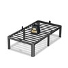VIPSHOW 14 Inch Twin Heavy Duty 3500 lbs Bed Frame