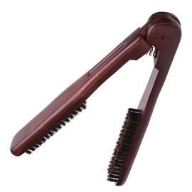 VICASKY Double Sided Hair Straightening Comb Portable Hair Styling Tool Ergonomic Design Unique Shape for Smooth Styling Compact Lightweight for