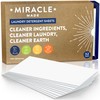 Miracle Made Liquidless Laundry Detergent Sheets, 32 Count 64 Loads