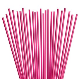 Disposable Collins Straws - Cocktail Straws (500, Pink)