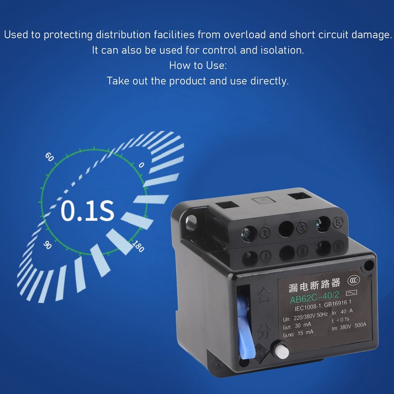 Circuit Breaker MCB 2P 380V 3 Phase 4 Wire Air