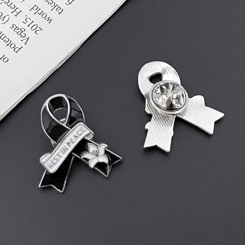 KWOYOS Rest in Peace Memorial Pins, Funeral Memorial Pin Bottons,