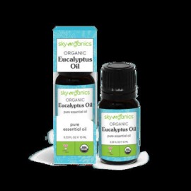 Sky Organics Organic Eucalyptus Essential Oil by Sky Organics (10 ml.) 100% Pure