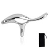 Triggerpunkt-Massagegerät, Muskelschaber aus Edelstahl für Tiefengewebsmassage und Gua Sha Ergonomisches