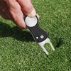 Stainless Steel Golf Divot Repair Tool 1Pcs Foldable Golf Divot