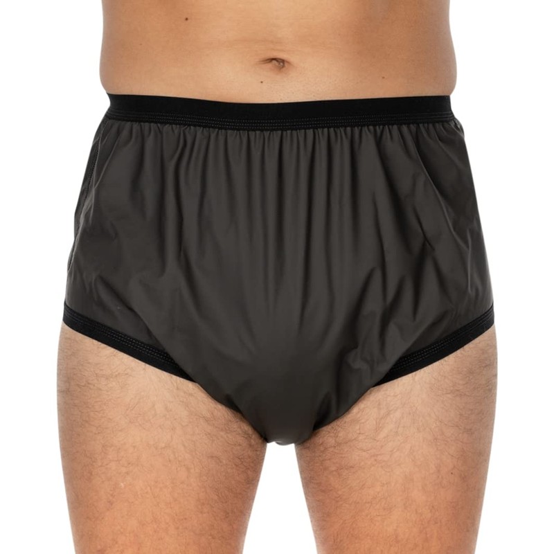 Suprima 1-204-000 Unisex Polyurethane Incontinence Briefs Size 56 White