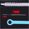 1pc Flexible Sink Cleaning Brush Waterpipe Drain Dredge Tool Bath