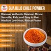 Guajillo Chile Powder Ground (8oz) – Natural and Premium. Great