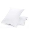 JA COMFORTS Duck Feather Down Bed Pillows for Sleeping(2 Packs)-Standar