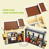 QLT Book Store Building Set,Friends House Create Elegance and Warmth