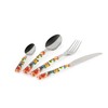 Excelsa Kimono 24 Piece Stainless Steel Cutlery Set with Plastic