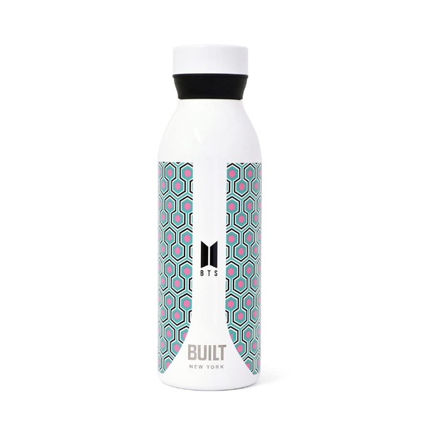 BUILT BTS Water Bottle, 18.9 fl oz (532 ml), RM Screw-Type, Vacuum, Portable, Portable