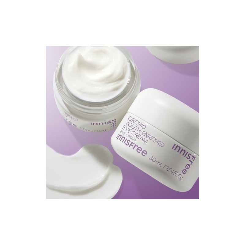 innisfree Orchid Youth Enriched Eye Cream Hyaluronic Acid Moisturizer
