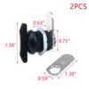 MY MIRONEY Thumb Operated Offset Cam Lock T Handle Thumb
