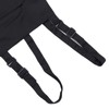 Kitchen Apron Black Apron Polyester Pockets Adjustable Strap Unisex Apron