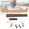DIY Ukulele Kit, Soprano Ukelele Kit Build Your Own Ukelele