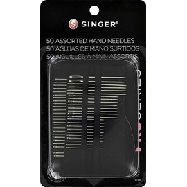 SINGER 57380 ProSeries Assorted Hand Needles Storage Pouch, 50-Count