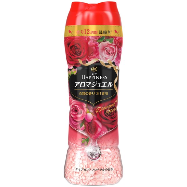 Lenor Happiness Aroma Jewel Beads, For Scenting Clothes, Diamond Floral Body, 18.4 fl oz (520 ml)