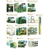 Lotterakka Collage Box Set, Nature Scenery, With Notes, Material Paper