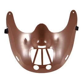 HENBRANDT Adult Hannibal Lecter Mask (Brown)