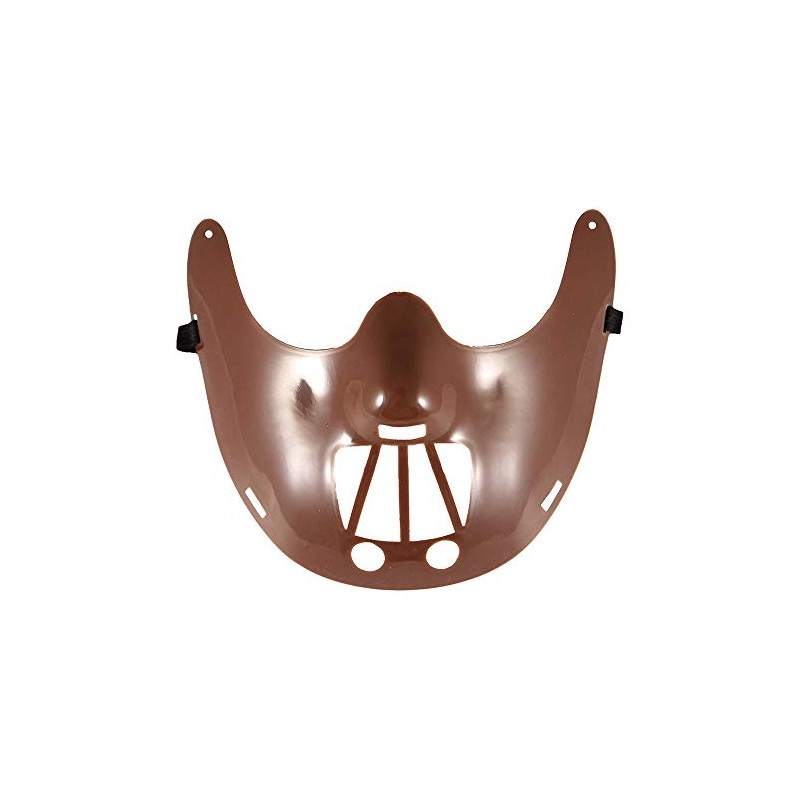 HENBRANDT Adult Hannibal Lecter Mask (Brown)
