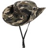 Boys Camo Sun-Bucket-Hat Summer Outdoor Safari Fishing-Hat Boonie-Cap for Big