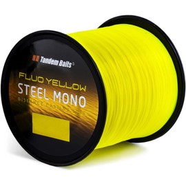 Tandem Baits Steel Mono Fluo Fishing Line for Fishing Rod, Fishing Accessories for Carp Rod, Nylon Line for Large Fishing, Carp Accessories for Professionals and Hobby Anglers