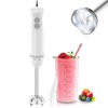 Bonsenkitchen Hand Blender, Immersion Blender with 2 Mixing Speed, 2-In-1