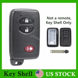 Unbranded For 2010 2011 2012 2013 2014 2015 Toyota Prius Remote Key Fob Shell Case 3Btn