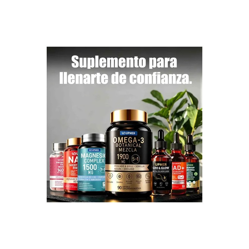 Omega 3 1900mg Krill Nigella Astaxantina 90 Capsulas