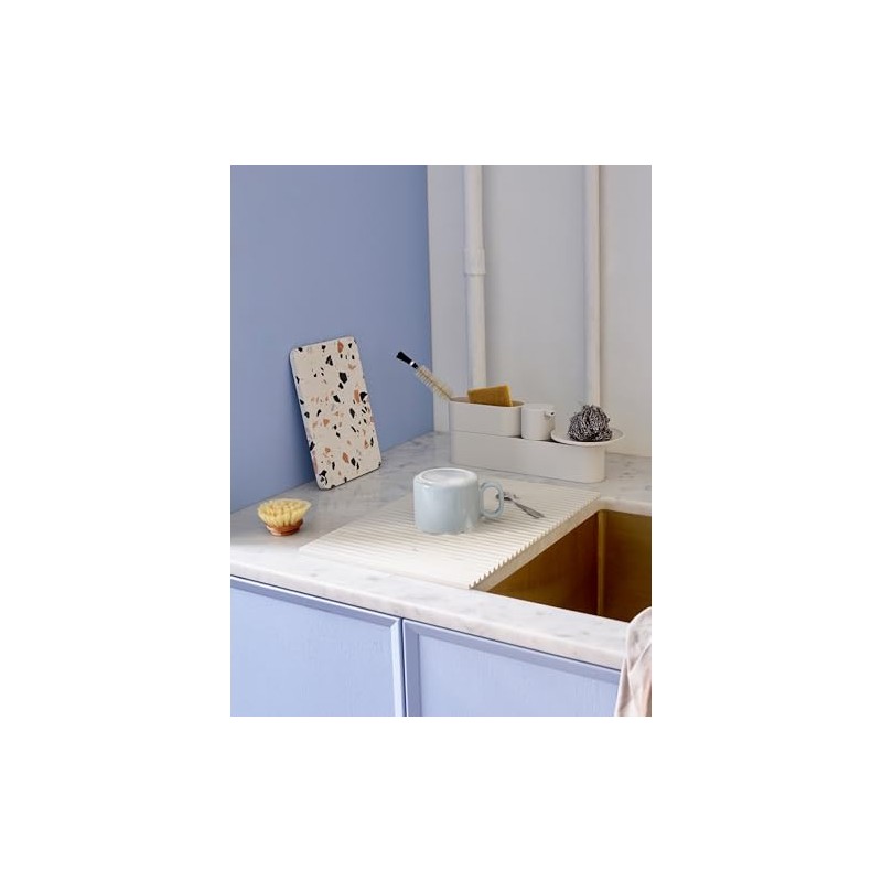 RIGTIG Drain-It Drip Tray, Light Grey