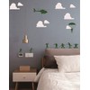 Calcomanías de pared para hombre del ejército, helicóptero, para niños,