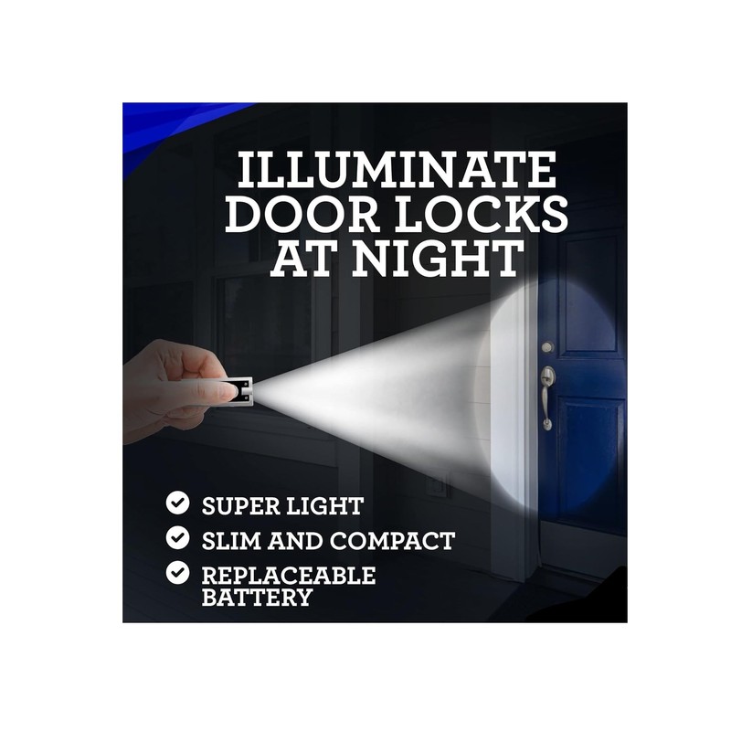 Smart Cutie Bundle: 2pk LED Keyring Flashlight - Pocket Torch,