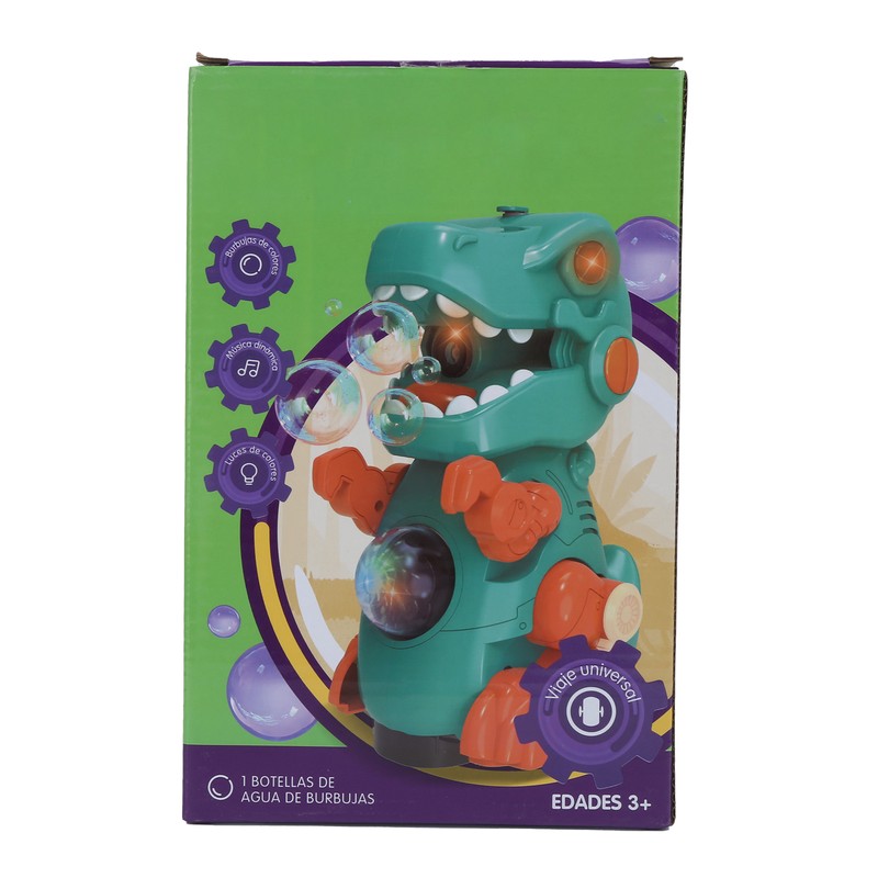 Automatic Bubble Blower Machine Universal Electric Plastic Bubble Dinosaur for