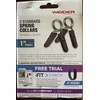 Standard Spring Clip Collars Safety Clips, Gray