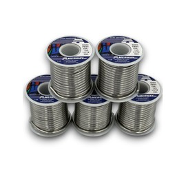 60/40 Solder for Stained Glass - $22.99 ea. / 1 lb. spool (5 pack), Made in USA