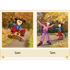 Phonic Books Dandelion Launchers Stages 1-7 Sam, Tam, Tim (Alphabet Code): Decodable Books for Beginner Readers Sounds of the Alphabet