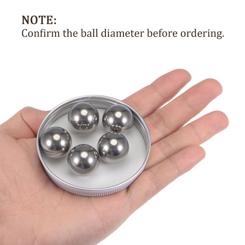 Kozelo 10pcs Precision Balls - [20mm] Carbon Steel for Bearings
