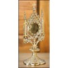 Brass Monstrance Reliquary 5 X 11 1/2"
