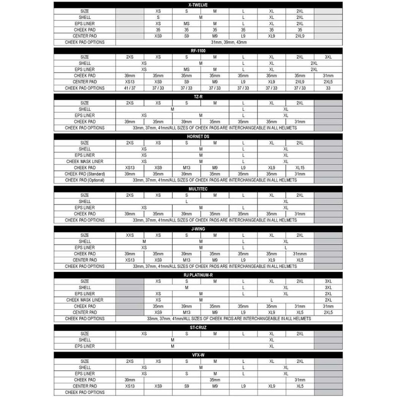 Shoei VMT CROSS VISOR SCREW WHITE