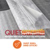 QuietWarmth Tile QWT1.5X5F120 Radiant Floor Heating Mat for Below Tile,