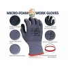 Wolf Work Gloves 13-gauge Ultra-Thin Nitrile Coated Palm Grip MultiPurpose