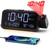 ROCAM Projection Alarm Clock, Digital Alarm Clocks for bedrooms with
